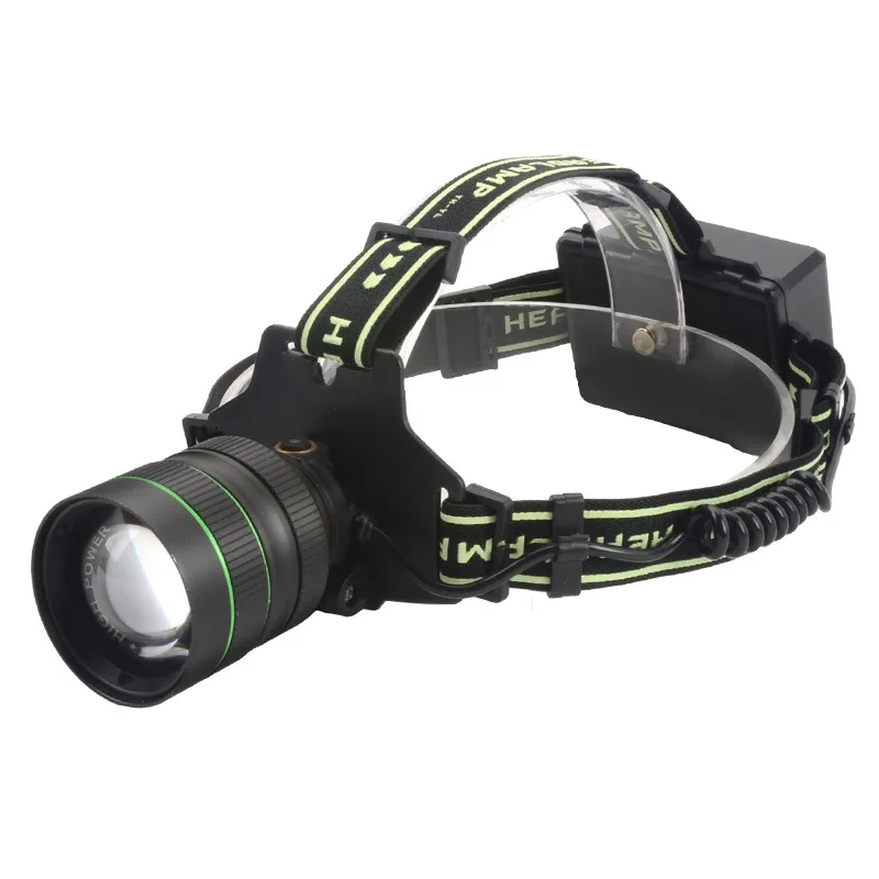 2024 Super Bright Waterproof Type-C Rechargeable Zooming Headlight Torch COB Headlamp for Camping Working Hunting Hiking Running