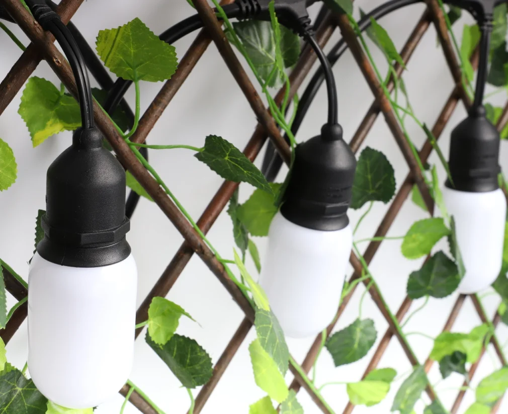 Водонепроницаемое декоративное освещение, В переменного тока, рождественские светодиодные лампочки с эффектом пламени, светодиодная гирлянда с мерцающим пламенем