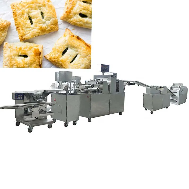 Фабричная автоматическая машина для производства бисквитов, машина для изготовления хрустящих тортов