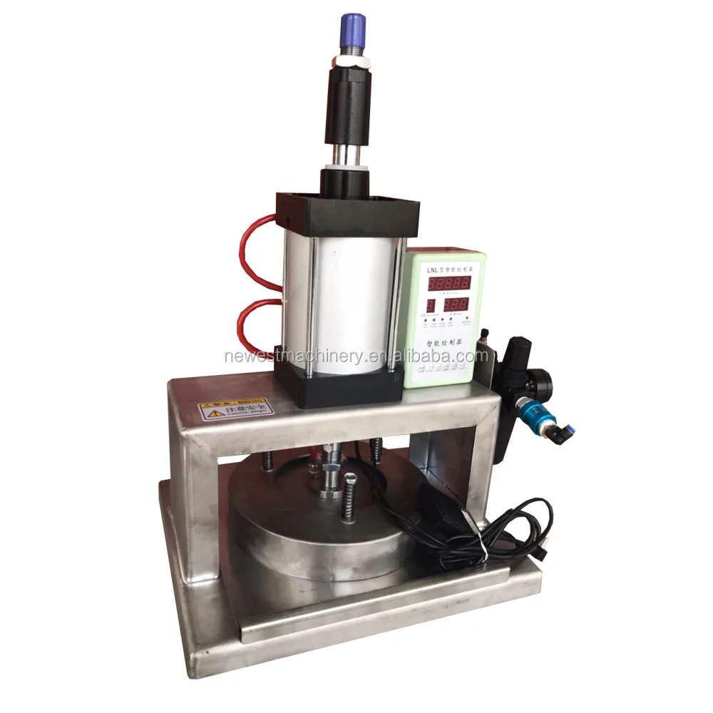work with air compressor automatic dough press machine,30cm dough press manual