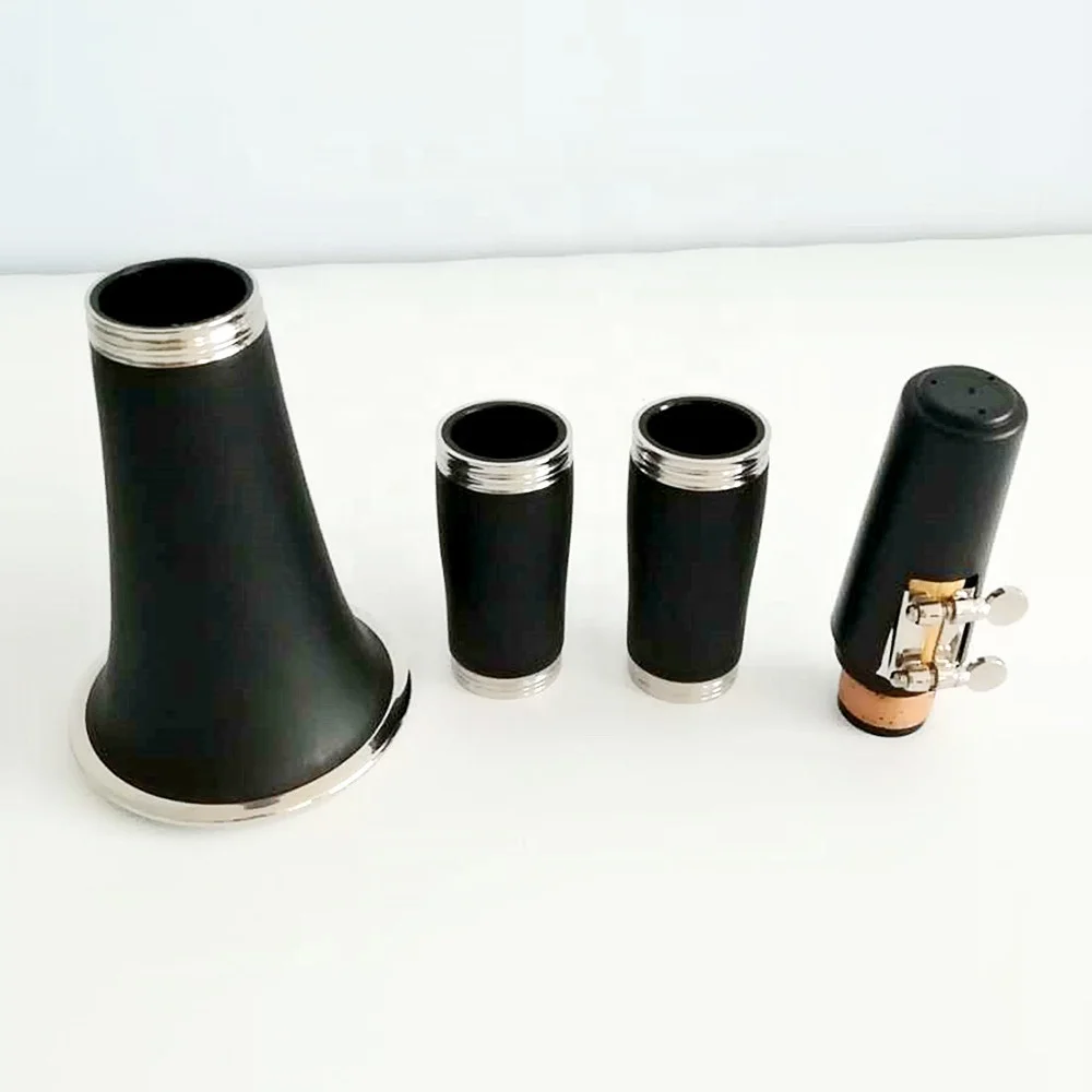 High quality Klarnet/Turkish system hard rubber clarinet G tone nickel plated 18 keys