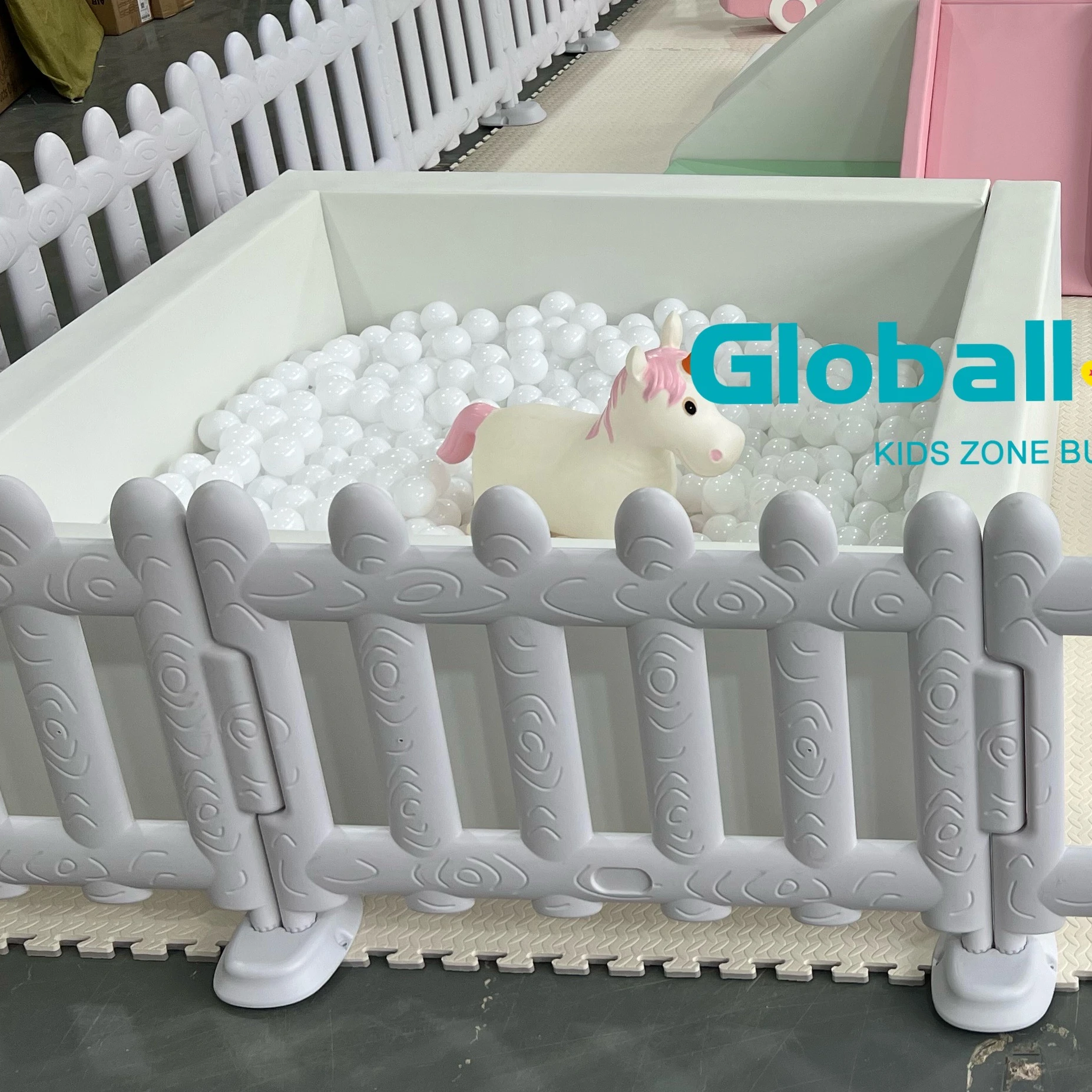 4*6m Customized Color Indoor Outdoor Soft Play Equipment Sets For Toddler