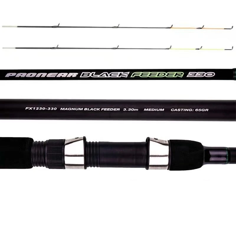 NT0492 Wholesale carbon fishing rod 3.3m/3.6m 4 sections feeder rod fly lure Fishing Rod