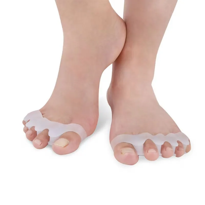 Toe Stretcher and Toe Separators Soft Silicone Toe Spreaders for Bunion Pain Relief and Stretching