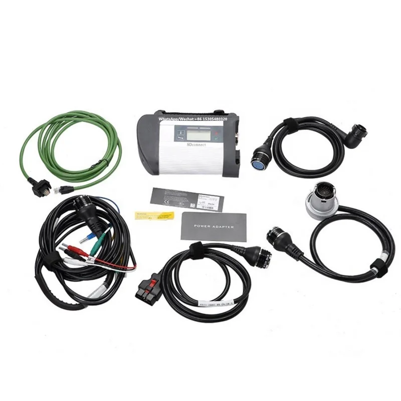  Автоматический диагностический сканер obd MB STAR C4 мультиплексор SD Подключение x-try das wis epc для грузовика с Toughbook