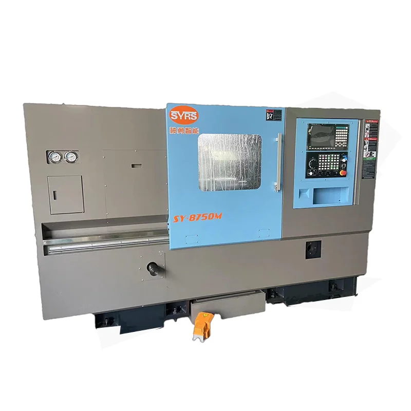 High Precision SY-8750M Lathe Horizontal Flat Bed CNC Lathe Machine