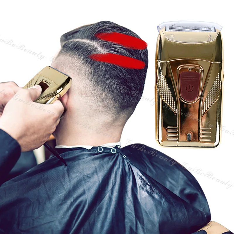 Gubebeauty gold set professional trimmer stainless blades rechargeable trimmer cordless hair trimmer for men with FCC