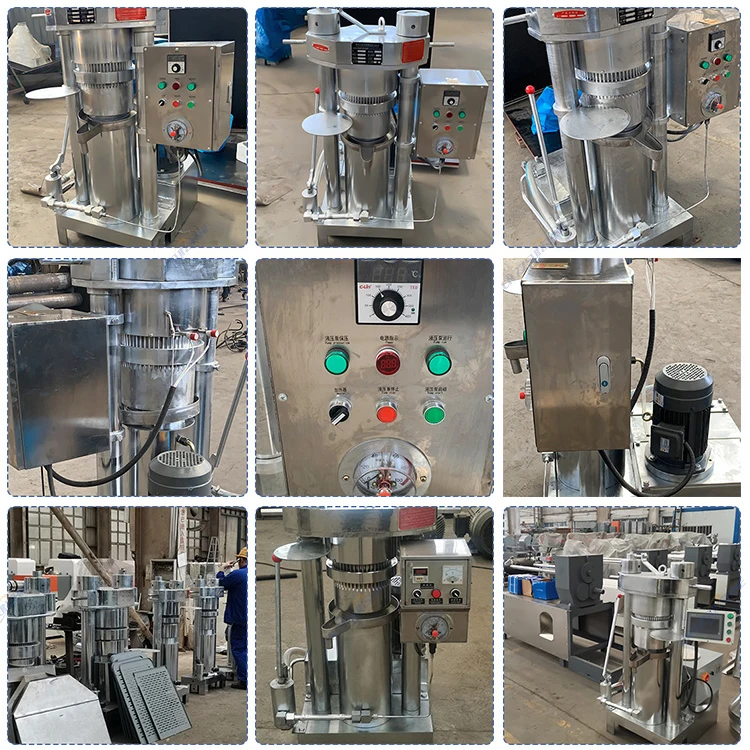 Multi-function Avocaoil Filterbean Extraction Hydraulic Cold Oil Press Machine Manual Cold Oil Pressers Making Machine