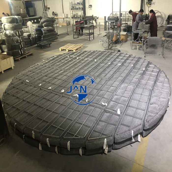 Hestia Sel Sup Pro-DIA 3100-100 mm SS 316 York 431 Demister Pad For Vessel In PLANT INLET SLUG CATCHER