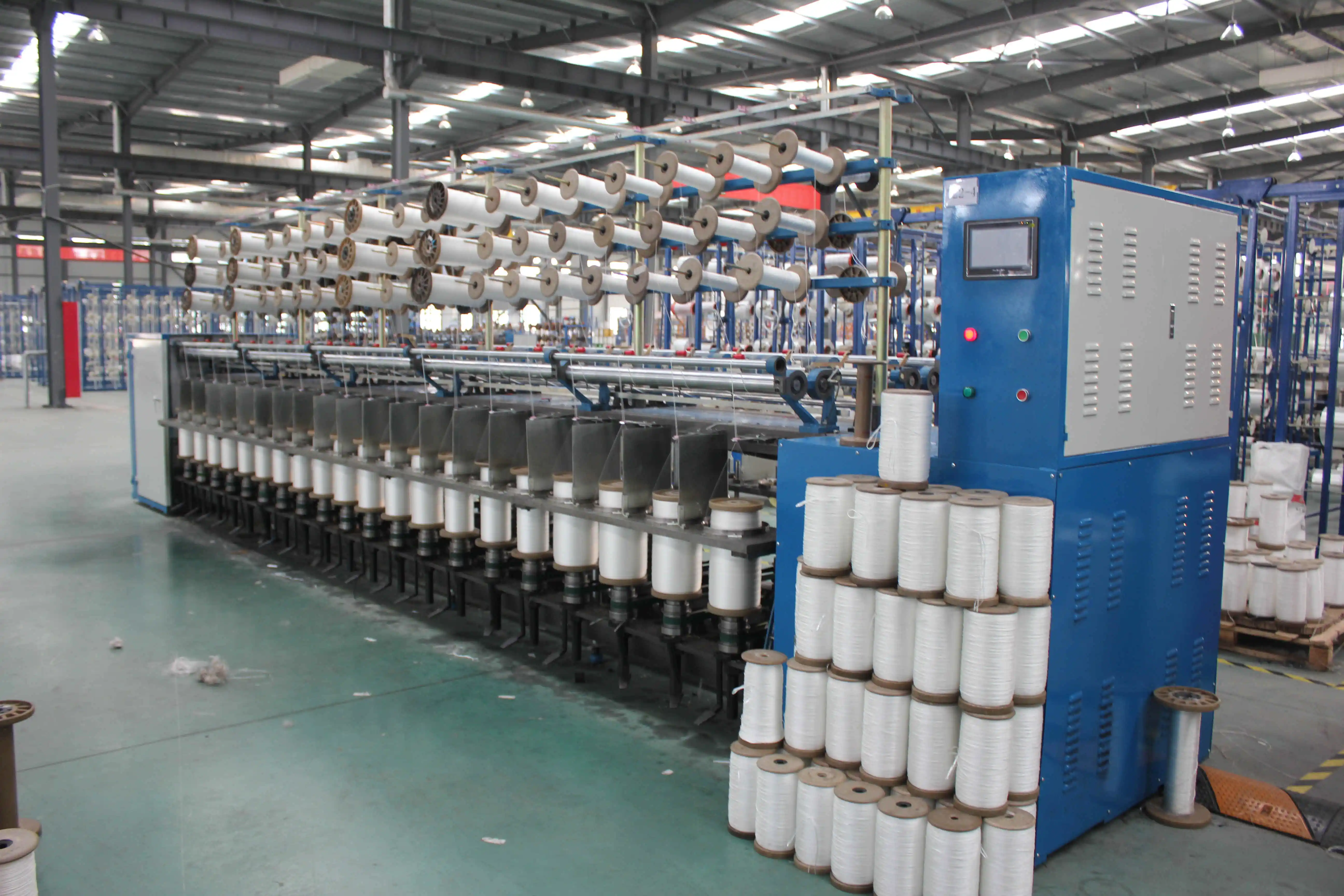 Hot sale Pp/polyester/cotton Yarn Thread Ring Twister Spinning Machine