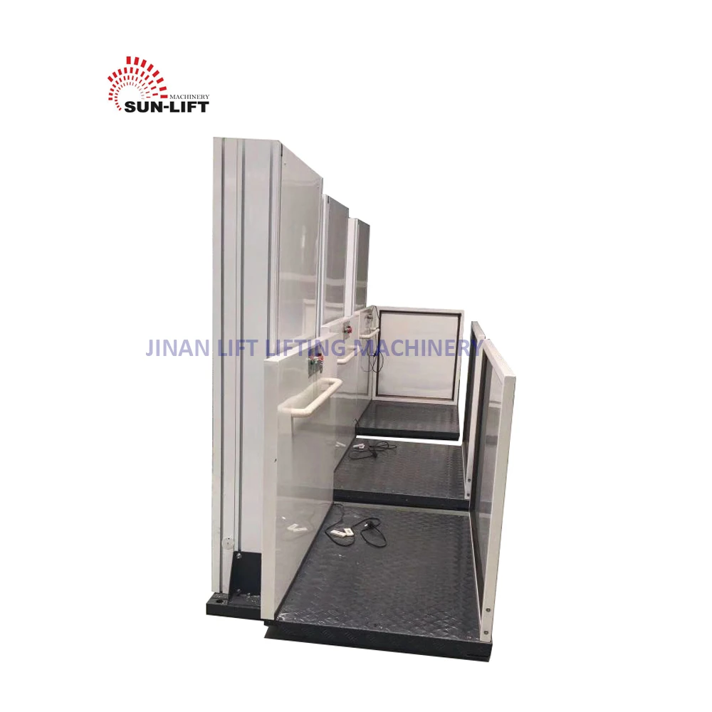 1m-10m China Factory hydraulic vertical platform lift portable wheelchair lift for home lift elevator with CE