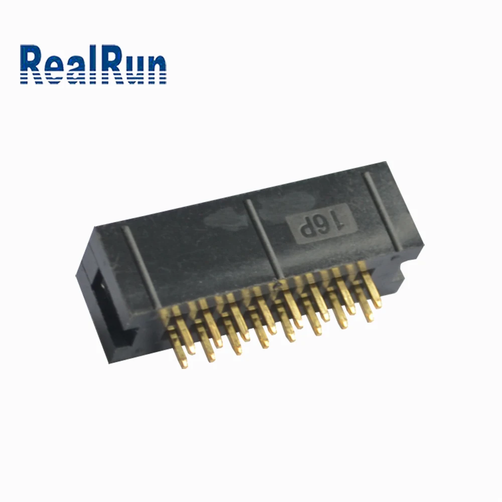 Box Header Straight/DIP Type 2x8 Holes Position 16 Pin Connector