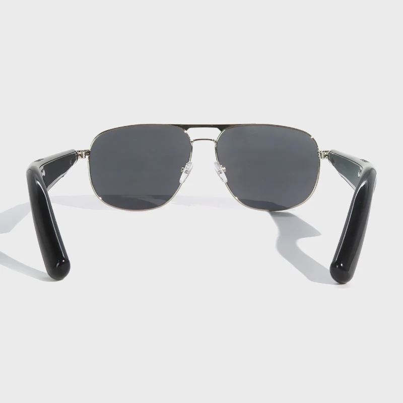 Hot Selling Outdoor Cycling Sports Glasses Wireless Headphones With Microphone Smart Bluetooth Headphones Smart sunglasses 2024