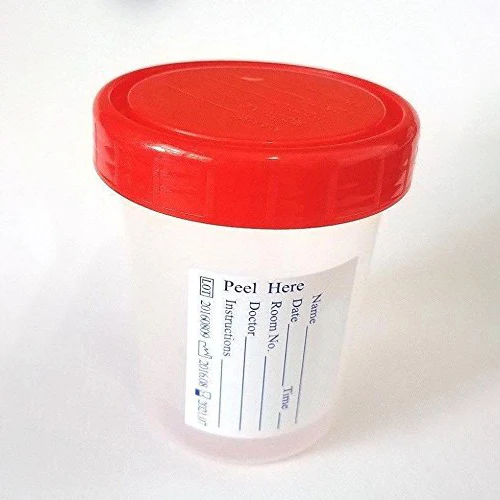 Disposable Plastic urine collection cup Medical urine sample cup 60ml 120ml Urine Container