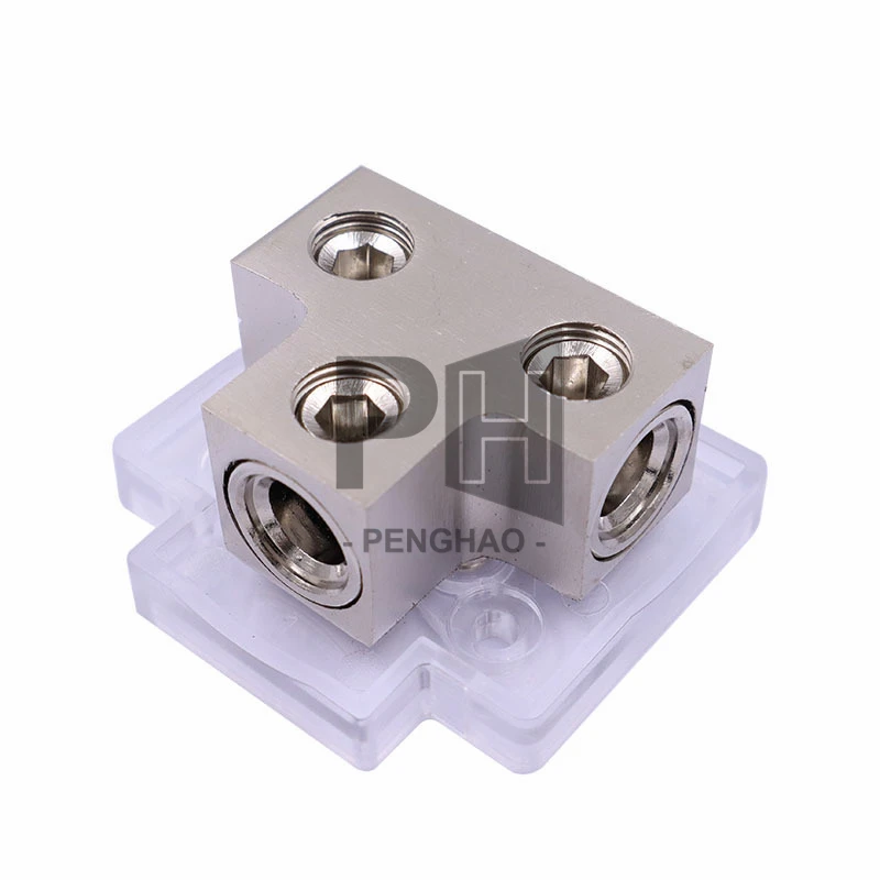 Car audio modification power amplifier ground wire hub negative ground distribution box one out of two safety (1600448888322)