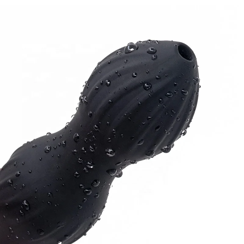 Enema Nozzle Silicone Vibrating Anal Douche Wireless Vibrator Butt Plug Vaginal Ass Cleaner Prostate Massage Bidet Sprayer