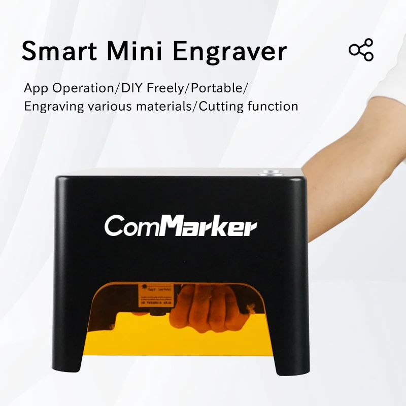 Commarker CNC Laser Engraving Machines Price Small Metal Engraver Laser Marking Machine Laser Engraving Machine for Golf Clubs 6