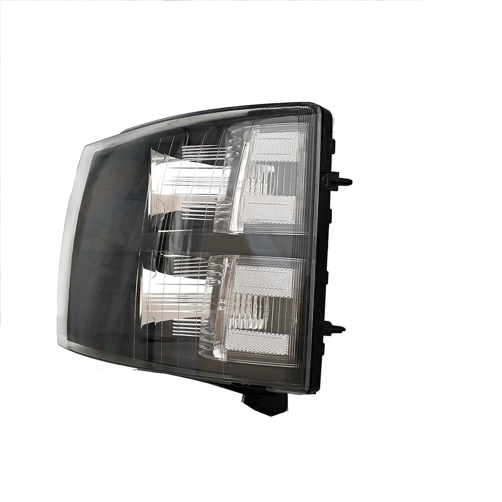 Auto Lamp Apply to 2007 2013 For Chevy Silverado 1500/2500/3500 Pick Up Truck HD Black Housing Head Light