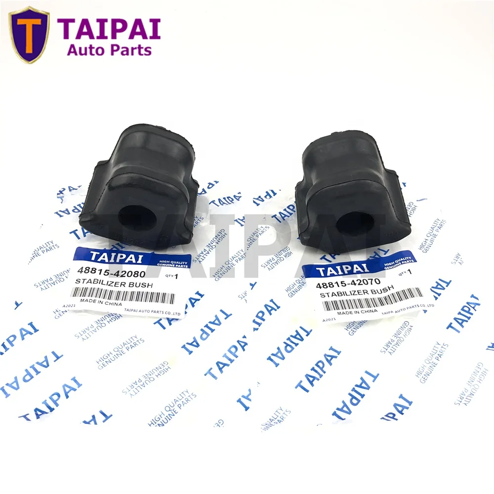 good quality rubber bush auto parts 48815-42110 48815-42070 48815-42090 new RAV4 ACA30 ASA44 stabilizer bar bushing for TOYOTA
