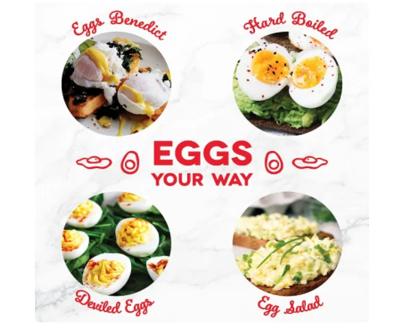 6 egg capacity electric egg pan for boiled poached scrambled or omelette with automatic closing function