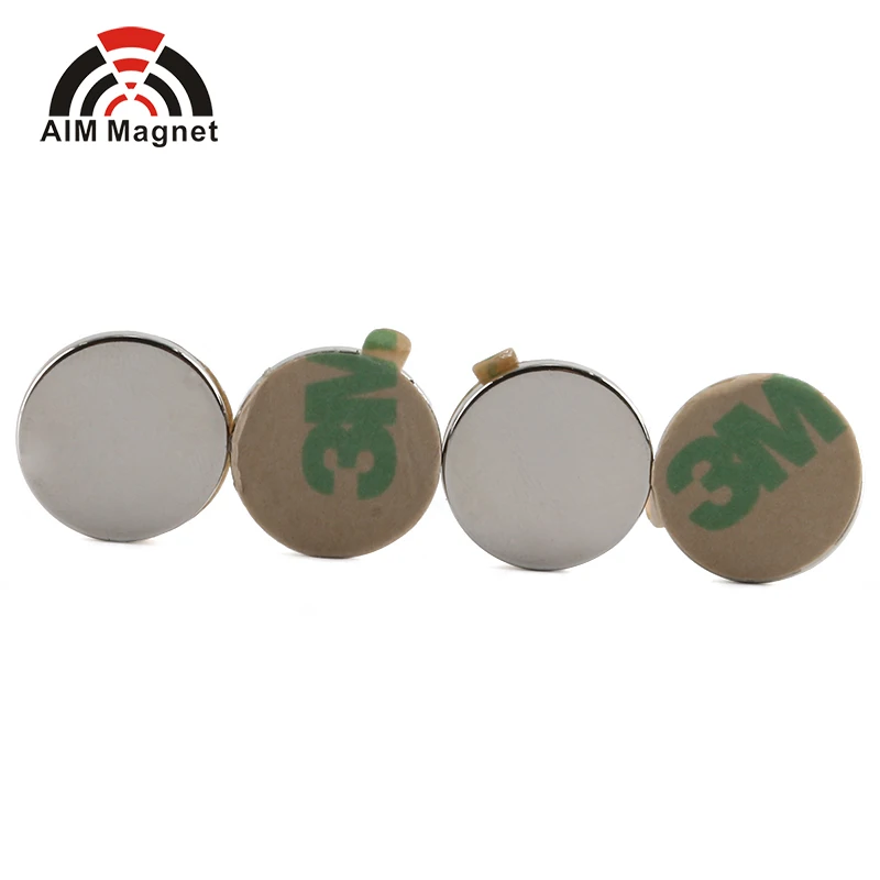 Round Magnets with Adhesive Backing Strong Powerful Magnets Magnetic with Adhesive Back to Magnetic