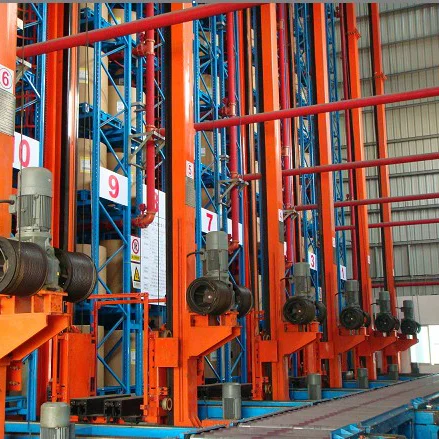 Heavy Duty AS/RS Single Cycles with double deep Stacker Cranes for Pallets