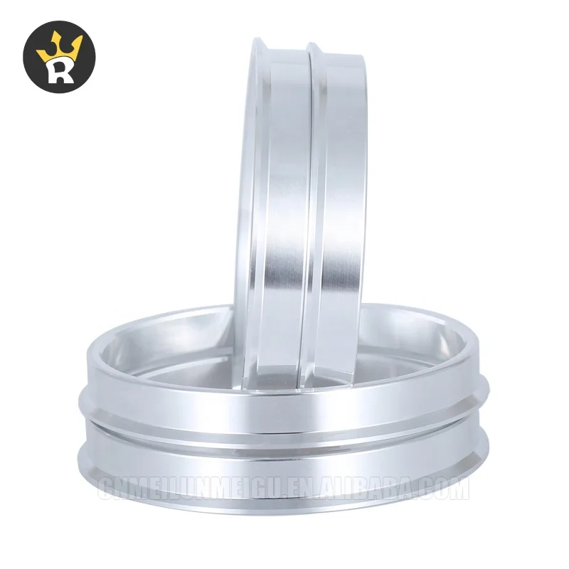 OD 56.1/ 57.1/60.1/63.4/64.1/65.1/66.1/66.6/67.1/72.6/73.1/74.1 High Quality Aluminum Car Wheel Spacer Hub Centric Rings