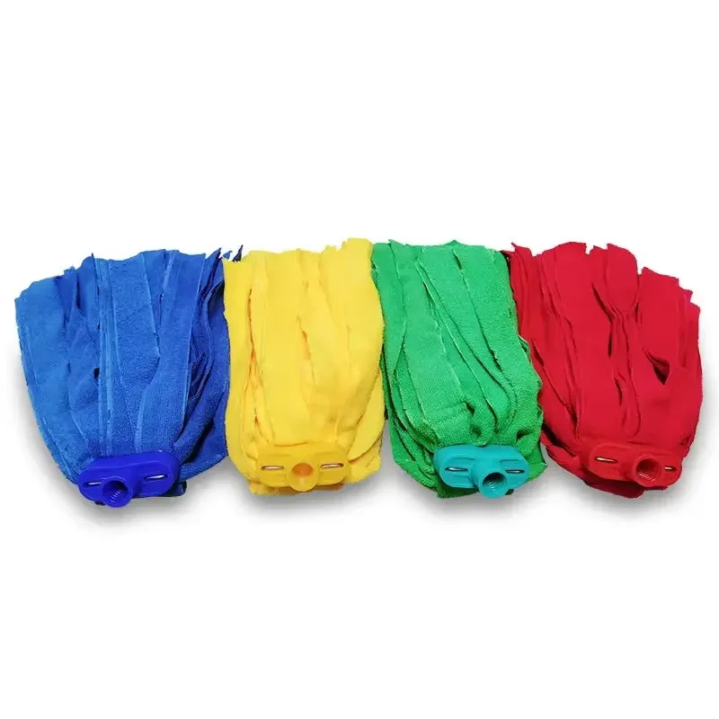 Hot Deal Microfiber Cloth Plastic Mop Head Refill for Household Floor Cleaning