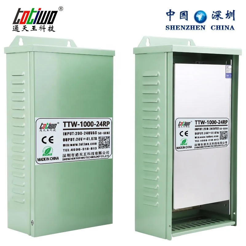 100-120Vac to DC100/110/120/130/140 volt 10/9/8/7.69/7.14 Amp 1000 Watt Outdoor rainproof LED lamp lighting switch power supply