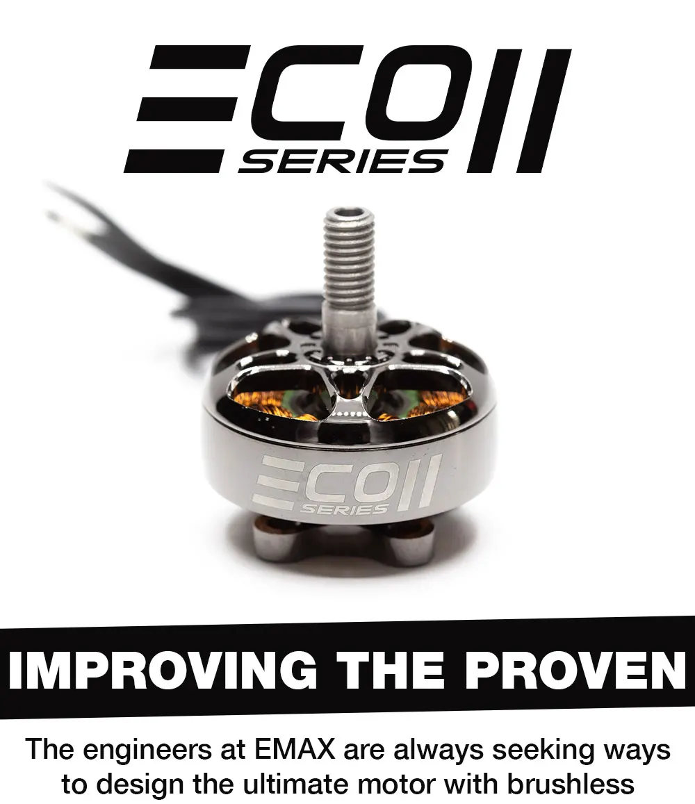 Factory Direct Supply ECO II 2207 Motor 4S 2400KV Brushless Motor for RC Hobby  rc brushless motor drone