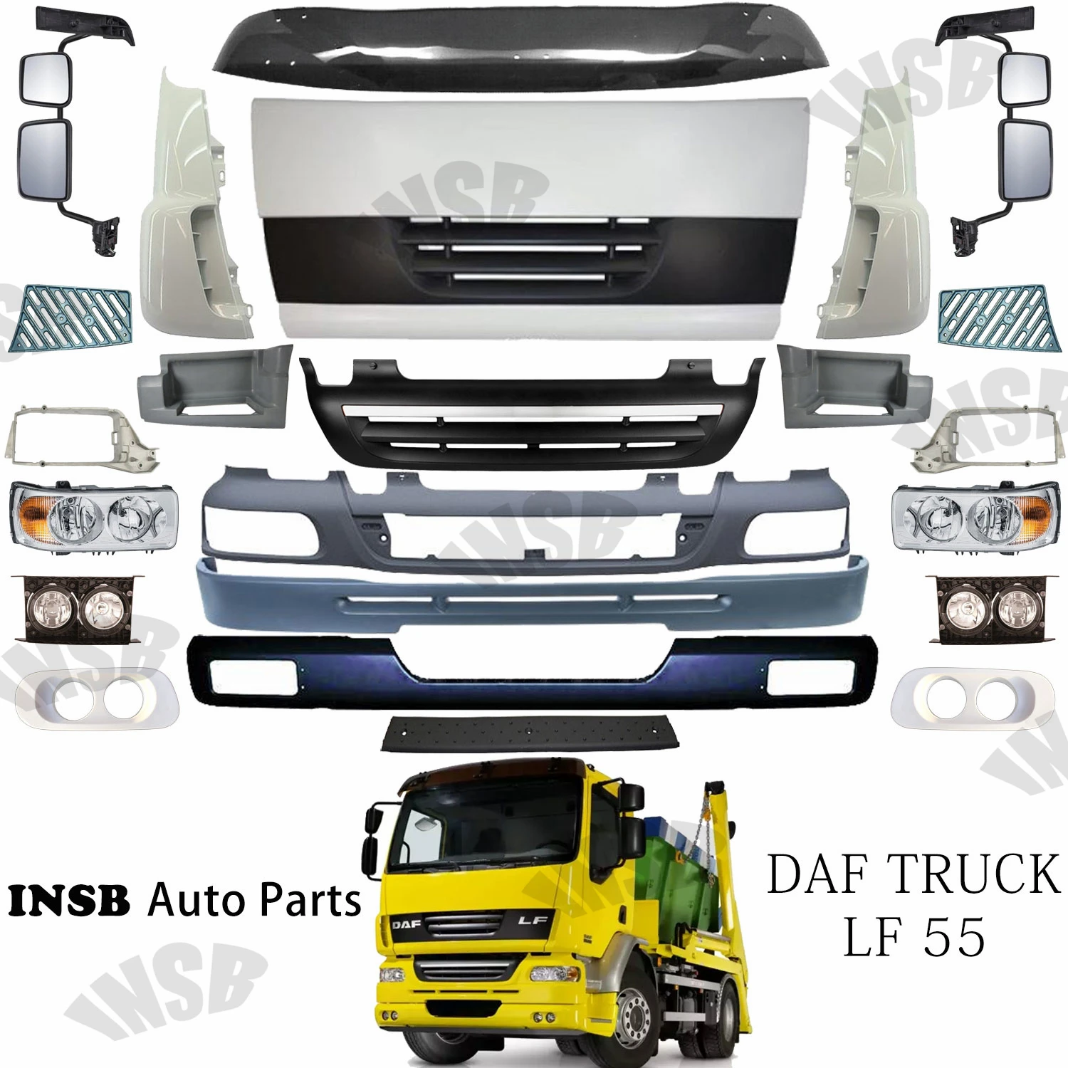 0097416 0097415 футов для DAF XF95 детали кузова Европейского грузовика