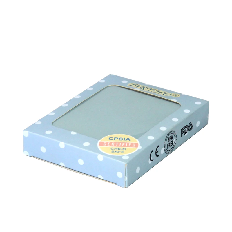 Custom Highly Cost Effective Luxury Blue Gift Cosmetic magnetic flip Paper Box