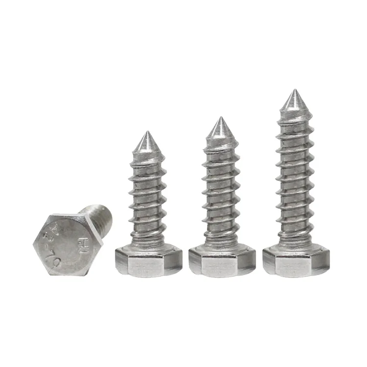 Building roofing screw galvanized metal hex head tek wood screws hex self drilling screws