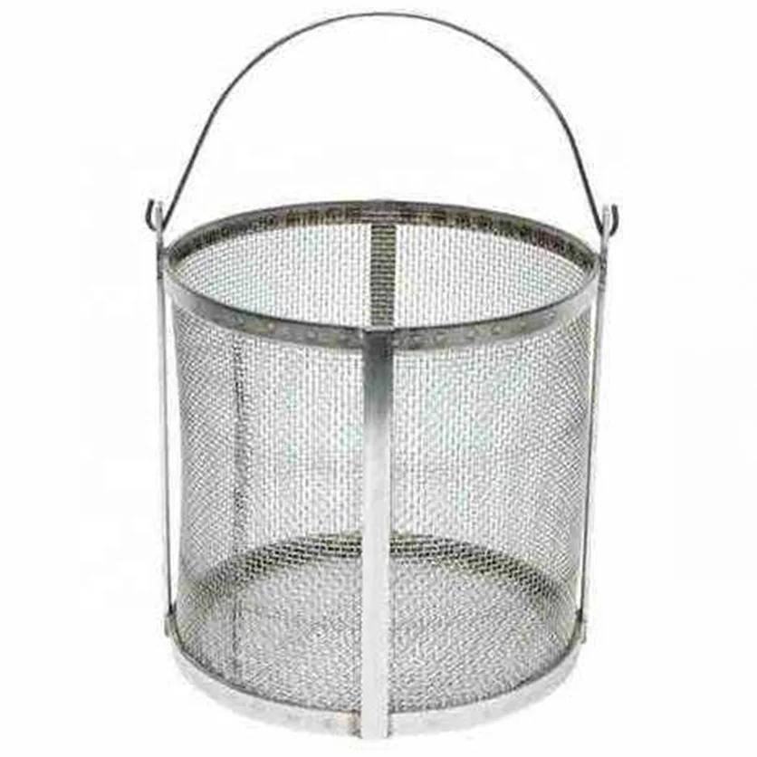 
Stainless Steel Basket Mesh for Aggregates Firmness Test 