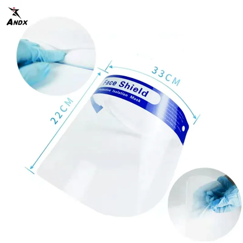 
OEM Accepted Faceshield with ANSI Z87.1 Anti-splash PET protective full face shield 