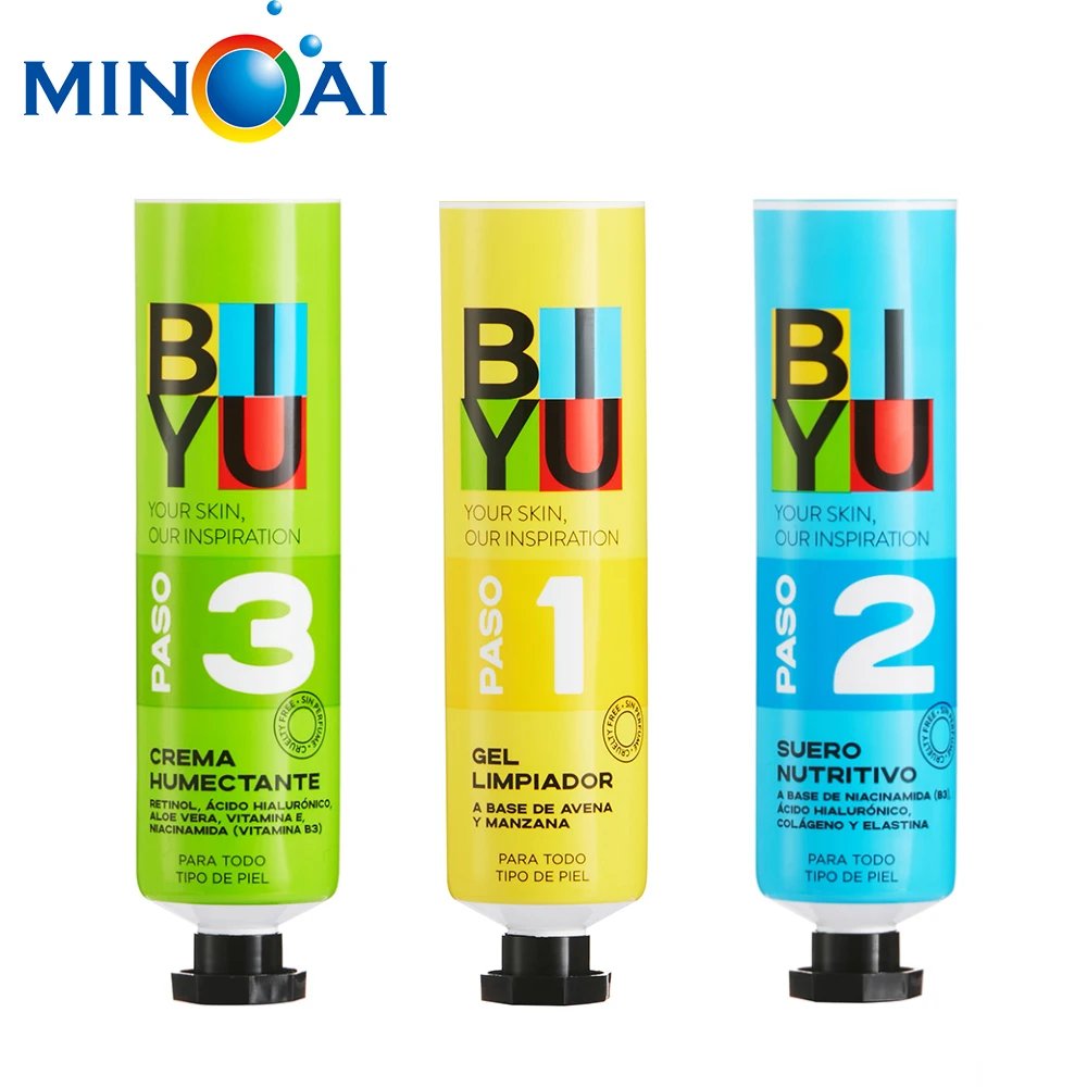Customized EmptyLaminated Plastic ABL Hand Cream Tube Containers