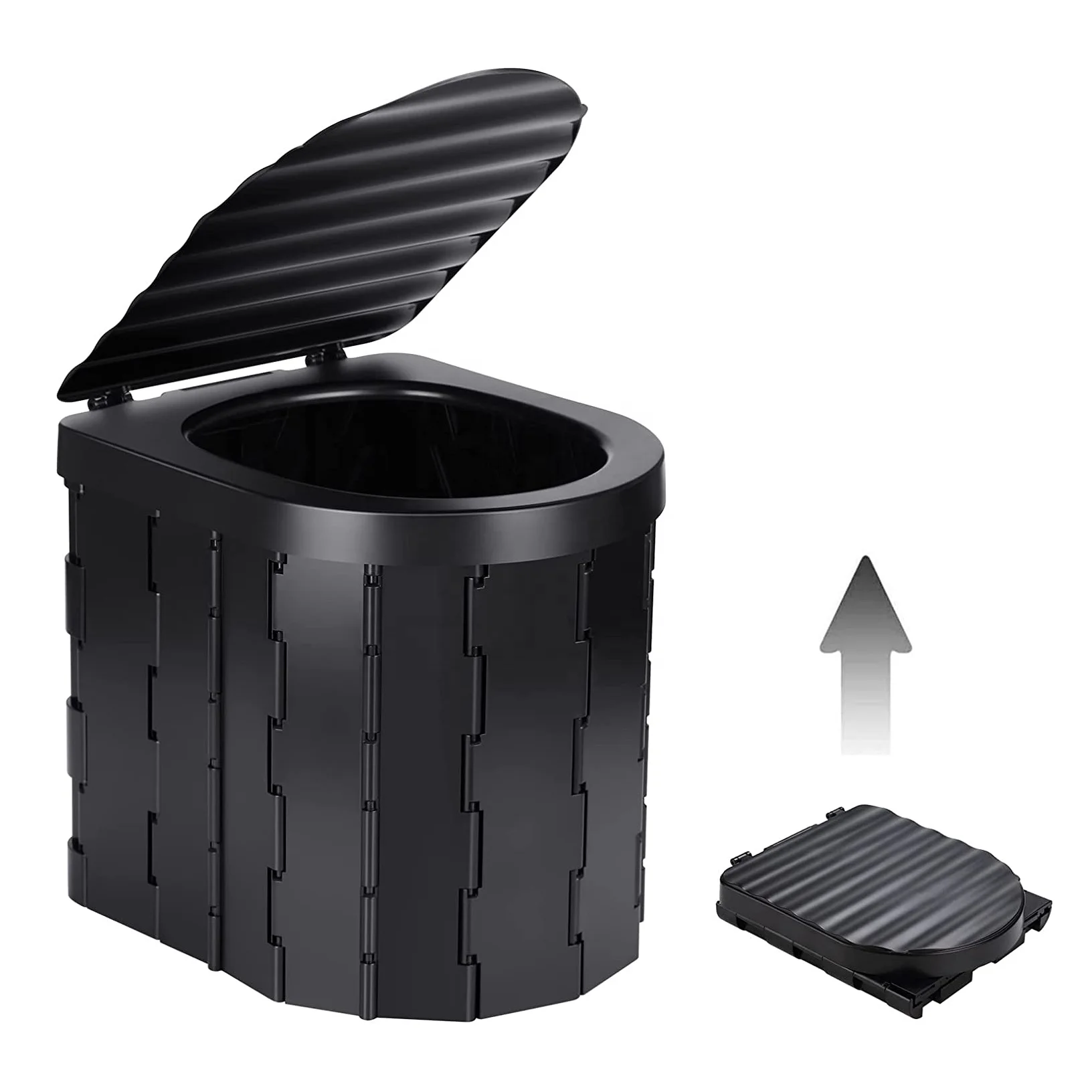 Portable Folding Toilet Outdoor Potty for Camping Hiking