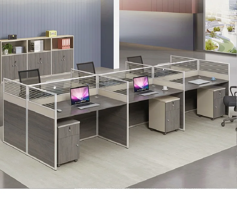 Offices Room 2 Person Workstation Set Furniture Table Office Desks