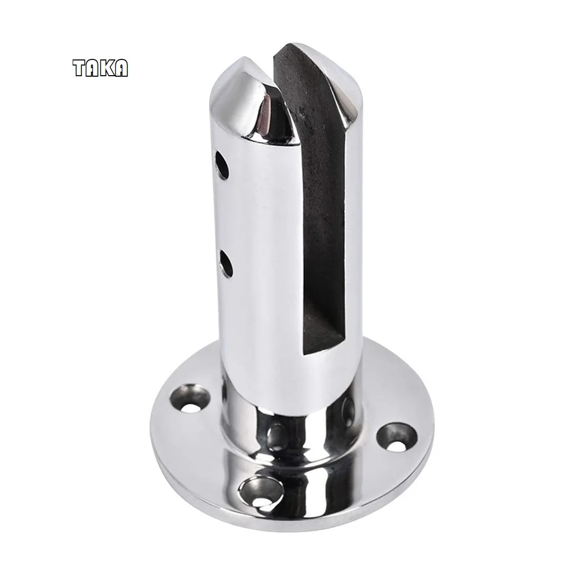 Black Stainless Steel 304/316/2205 Frameless Glass Round Spigot Balustrade for Swimming Pool/Fence/Garden/Balcony Glass Spigot