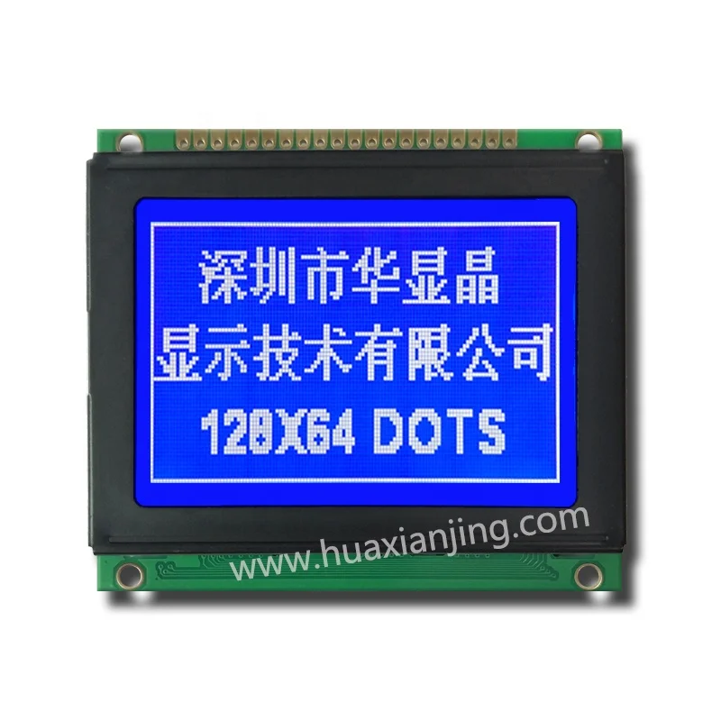 128x64 Dots 20 pin LCM LCD Display Module For Electronic Devices
