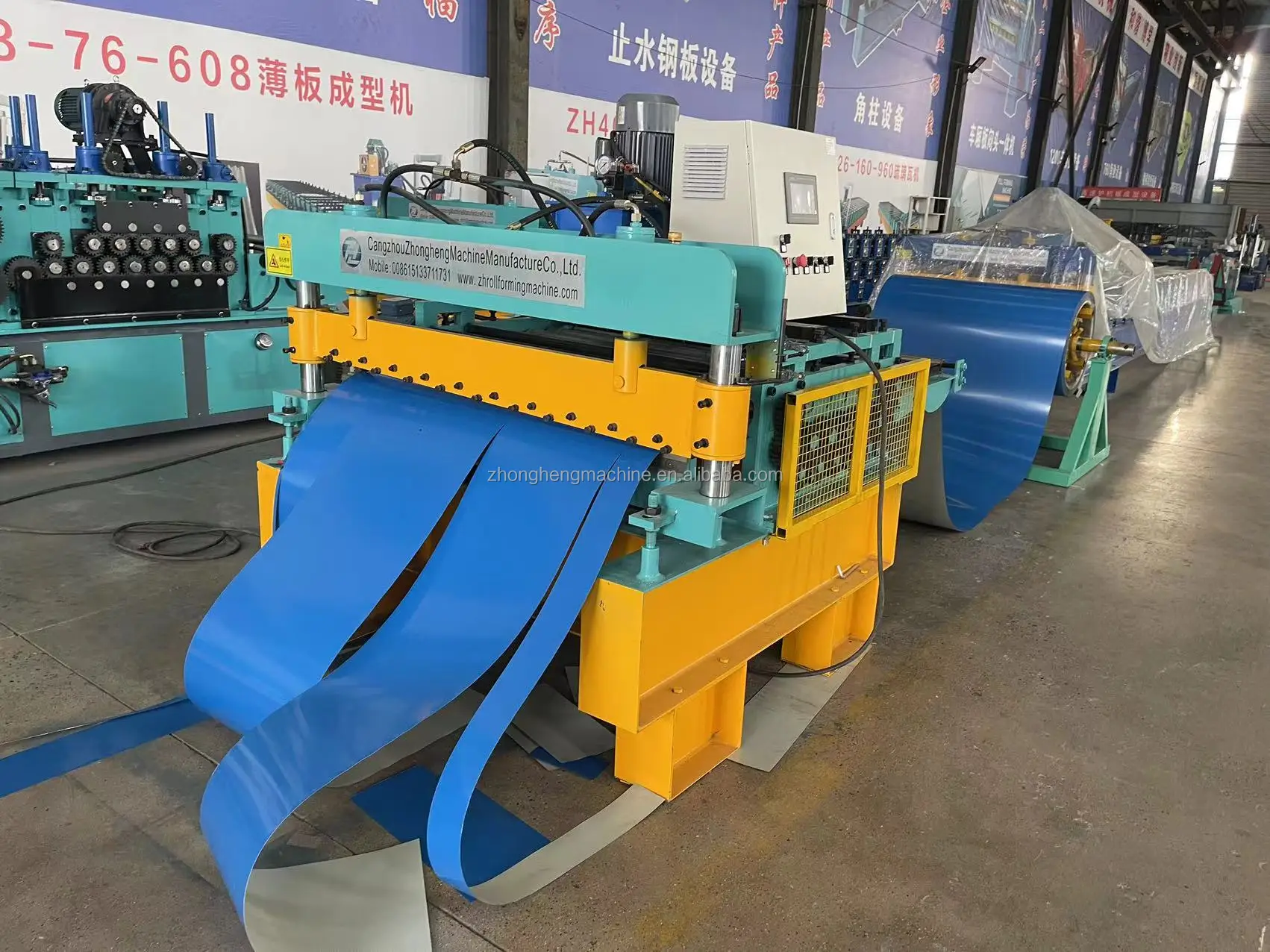 Manufacturer Sale GI PPGI Simple Slitting Line Coil To Length Machine