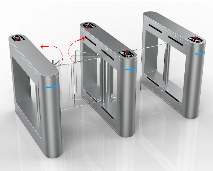 Slim Speed Gate Turnstile For High Level Pedestrian Entrance Control Turnstile Gate edifice gate