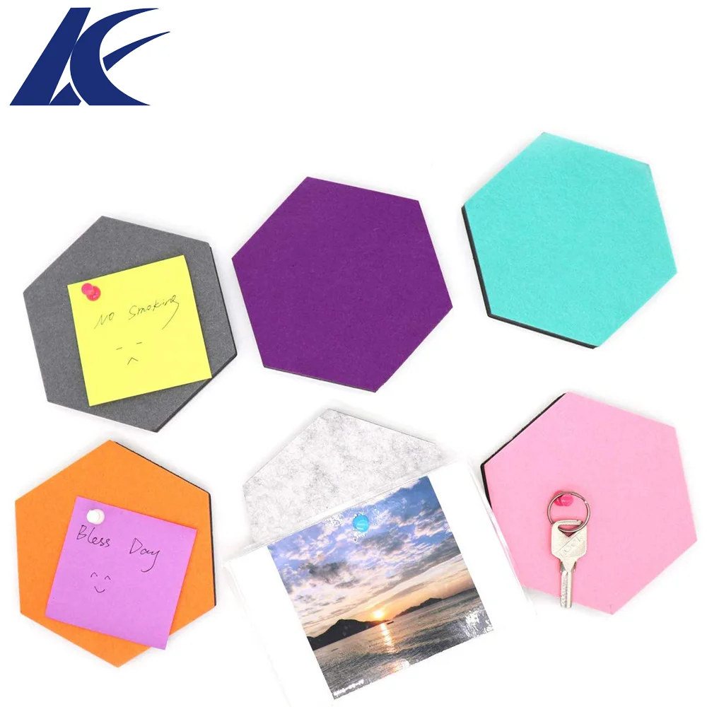 
home decor diy multifunctional wall stickers felt pin board 