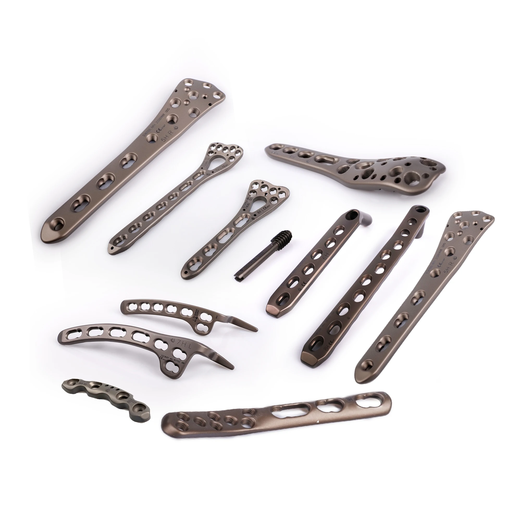 CANWELL Chinese Price Bones Surgical Locking Plate Screw Orthopedic Implant Trauma Small Fragment