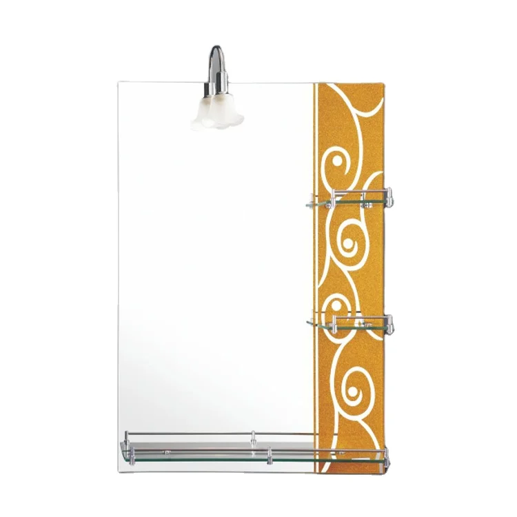 China Mirror Factory Bathroom Mirror With Shelf For Sale