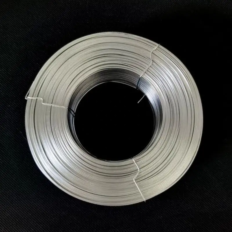 Ящик из гофрированного картона и скобы Вес рулона низкая цена плоская оцинкованная проволока сборника вязальной проволоки