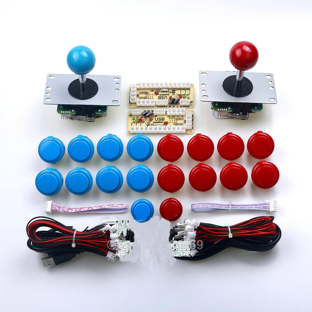  Заводские игровые аксессуары 8Way Sanwa Arcad PC USB контроллер Джойстик Нулевая задержка Push DIY аркадные
