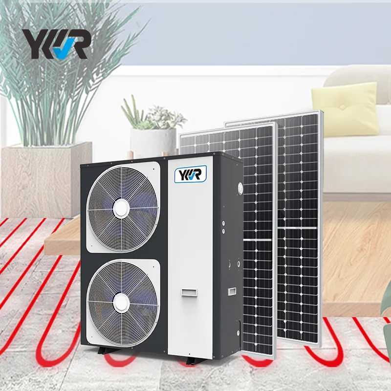 YKR Monoblock R32 Air Source Heat Pump Full DC Inverter Solar Water Heaters  Pump WIFI control Photovoltaic Heat Pump
