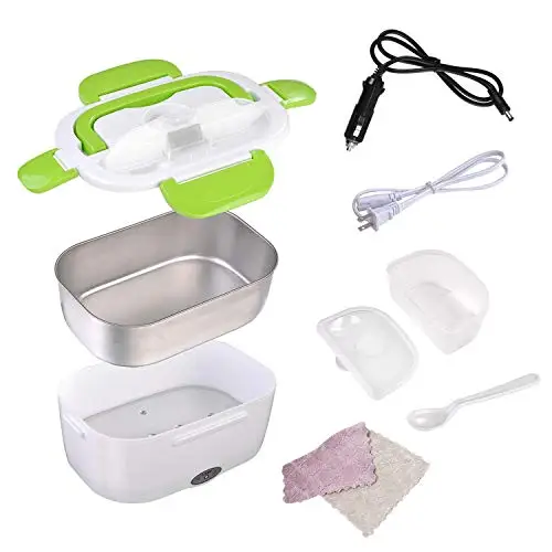 
Thermal plastic stainless steel electric lunch box eco friendly 