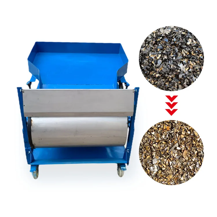 Manufacturer Scrap Metal Recycling Plant Aluminum Ash Nickel Iron Removal Magnetic Separator